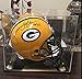 Helmet Display Case Football Helmet Acrylic Case Full Size Helmet Case Black Acrylic Base Gold Risers Mirror P368
