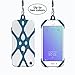 2 in 1 Cell Phone Lanyard Rocontrip Strap Case Holder with Detachable Neckstrap Universal for Smartphone iPhone 8,7 6S iPhone 6S Plus,Samsung Galaxy Google Pixel 4.7-5.5 inch
