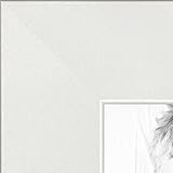 ArtToFrames 16x24 inch Satin White Frame Picture Frame, WOMFRBW26074-16x24