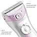 Tezam Rechargeable Hair Removal Dry&Wet Shaver Trimmer Groomer Razor for Face Leg Armpit Arm Bikini Line
