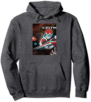 Unisex Voltron Legendary Defender Keith Red Lion Action Hoodie Medium Dark Heather