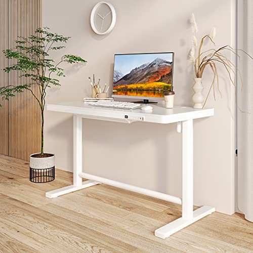 AITERMINAL Electric Standing Desk with Drawers, Height Adjustable Sit