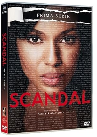 Amazon Com Scandal Season 01 2 Dvd Box Set Dvd Italian Import
