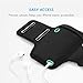 iPhone 6 Armband, Anker Sport Armband for iPhone 6 (4.7 inch) with Headphone and Key Slots and 2 Extra Cuttable Velcro Strips