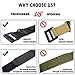 Triwonder Men's Tactical CQB Military Combat Duty Belt Survival Belt Emergency Fire Rescue Rigger Militaria (Black)