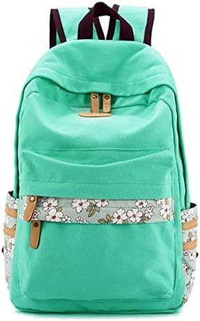 VentoMarea Lightweight Canvas Backpacks School Bag Casual Travel Daypacks