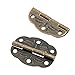 Dophee 20Pcs Vintage Bronze Jewelry Chest Gift Box Wood Case Cabinet Hinge Durable Tool