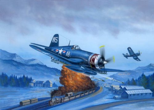 Hobby Boss F4U-4 Corsair Late Version Airplane Model Building Kit