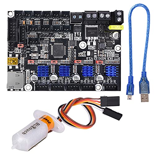 BIGTREETECH SKR Mini E3 V2.0 New Upgrade Control Board 32Bit with TMC2209 UART Driver 3D Printer Parts Cheetah V1.0 for Ender3 (with BLTouch)