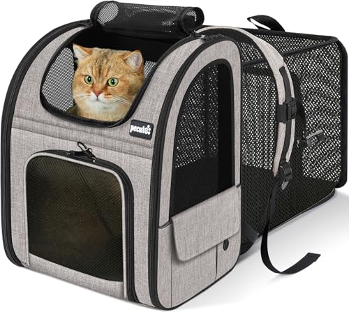 Pecute Cat Backpack Expandable