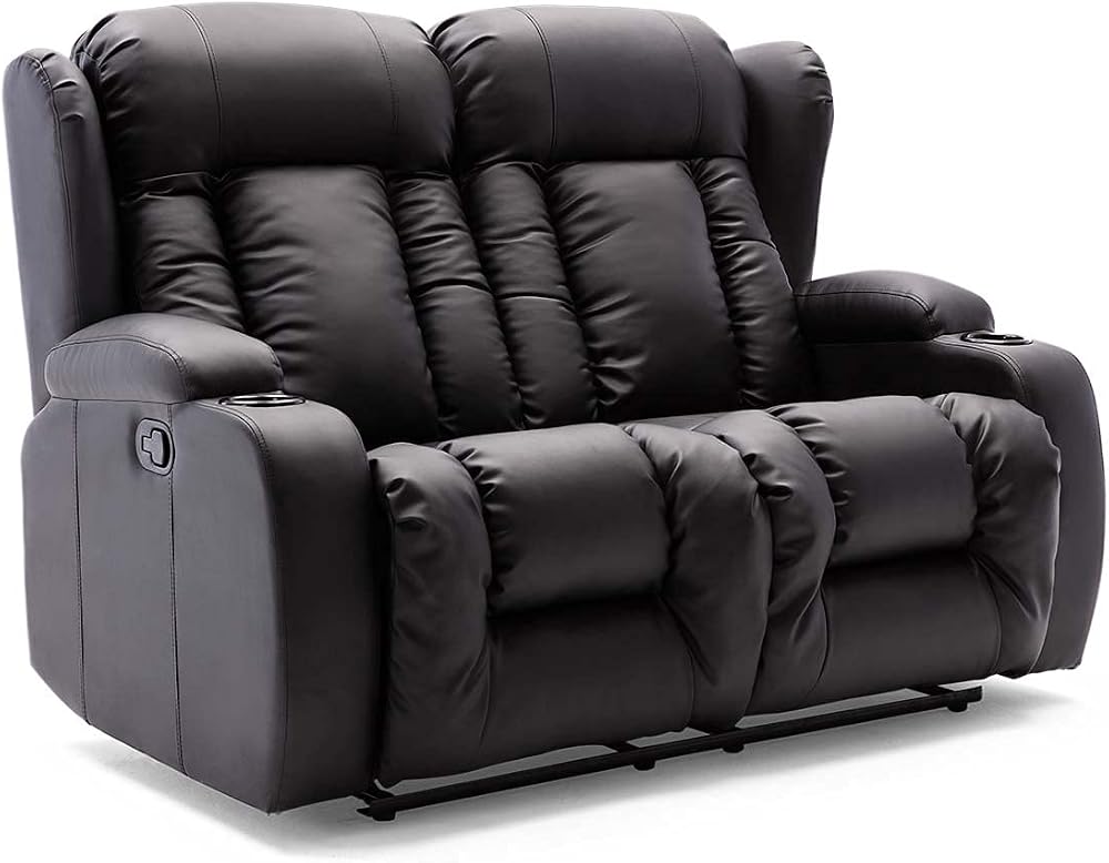 More4Homes Caesar Manual Bond Leather Recliner Sofa 3+2+1 Seater Armchair Set
