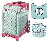 Zuca Sport Bag - Chevron with gift Lunchbox and Seat Cover , Pink