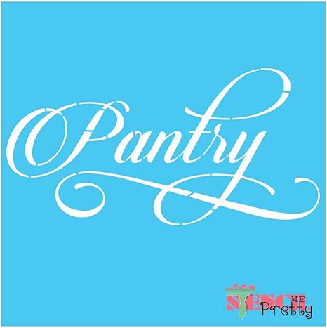 Amazon Com Classic Pantry Room Stencil Vintage French Country