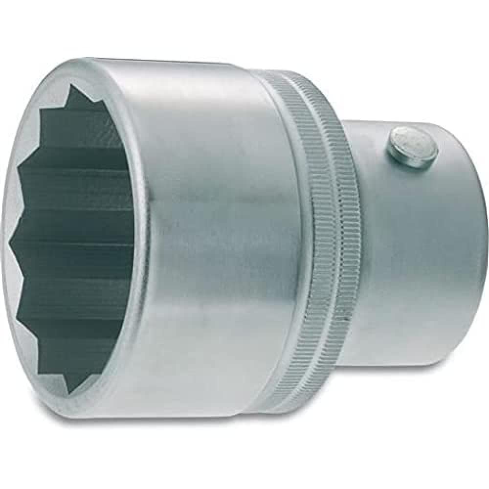HAZET 1100Z-46 72 mm 12-Point Profile Socket - Chrome-Plated/Polished