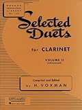 Selected Duets for Clarinet: Volume 2 - Advanced by 