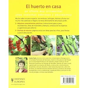 El huerto en casa / The Vegetable Garden at Home: Rapido y Facil / Fast and Easy (Jardin En Casa / Garden at Home) (Spanish Edition)