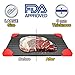 Defrosting Tray For Frozen Foods Magical Fast Defrosting Plate- Conductive Metal Thawing Tray-The Safest Way to Defrost Steak &Frozen Food -Quickly Without Electricity, Hot Water By JIA LE