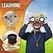 WhizBuilders Outdoor Kids Adventure Kit - Explorer Kit with Binoculars, Animal Figurines, Flashlight, Safari Hat, Magnifying Glass, Compass, Camping Toys for Boys & Girls Age 3-12 Year Old