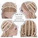 Imstyle Honey Blonde Lace Front Wigs Long Wavy Synthetic Hair Wig for Women Thick Soft Heat Resistant Hair Wig With Natural Hairline Part Freely 24 Inch