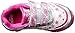 Disney Frozen Elsa and Anna Light-Up Sneaker, White/Pink, 11 M US Little Kid
