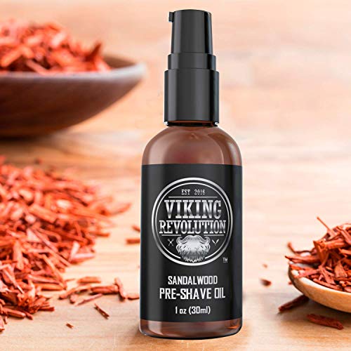 Pre Shave Oil for Men - Best Shaving Oil with Sandalwood for Safety Razor, Straight Razor - For the Smoothest… - Image 2