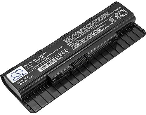 YINHUAN 4800mAh/61.56Wh 10.8V Notebook Laptop Battery For ASUS A32N1405 (Color : Black, Size : 204.85 x 66.60 x 21.41 mm)