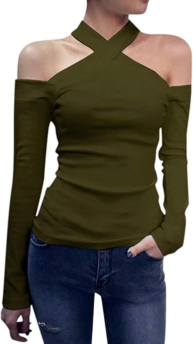 t shirt long moulant femme