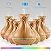 NexGadget 400ml BPA Free Ultrasonic Aromatherapy Essential Oil Diffuser - Cool Mist Humidifier for Home,Office,Spa&More - Wood Grain-Wintech-US is The only Designated Authentic NexGadget Seller