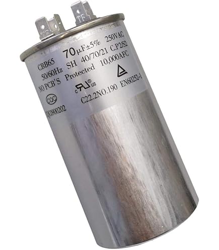 μ's P N 4コン XMTRUMP Running Capacitor 4+4 Pins (CBB65 60UF 440V