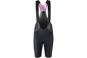 CATENA Women's Seamless Cycling Bib Shorts 3D Padded Compression Bike Bibs Tights Bicycle Pants