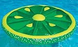 Lime Slice Floating Pool Island