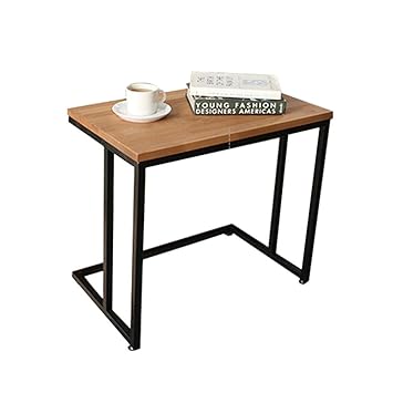 Amazon Com Hanshan Side Table Laptop Table For Couch Recliner