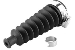 Bellows Kit Cable Boot Cover Replacement for Mercruiser Alpha Bravo R Mr #1 Marine Grade Stainless Steel Clamps Good Replacem