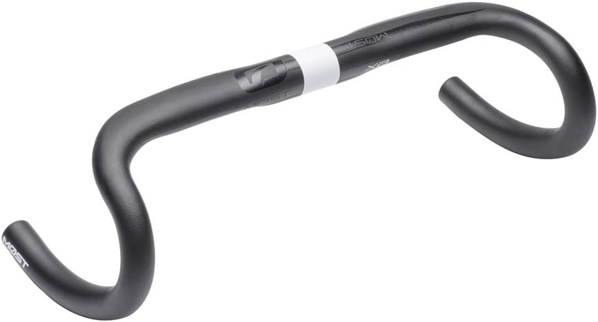 Most Jaguar XA Aero Road Bicycle Handlebar - MO-16-JAG-XA-AERO-BK (Black Matte - Aero - 44)