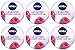 Nivea Lip Butter - Raspberry Rose Kiss - Individual, Loose Tin - 0.59 OZ (16.7 g) Each - Pack of 6