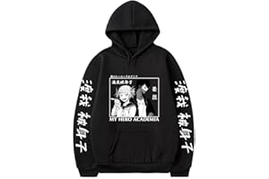 Xuminvty Men Women Toga Himiko Hoodie Academia Hooded Pullover Hoodies Anime Hoodie Sweatshirt
