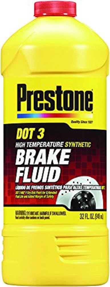 Photo 1 of  2 Prestone AS401 DOT 3 Synthetic Brake Fluid - 32 oz.