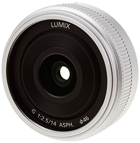 Panasonic H-H014A-S Lumix G 14mm f/2.5 II Aspherical Lens (Silver) (International Model)