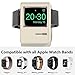 iClassic Apple Watch Stand 1984 Mac Apple iWatch Stand Charger Charging Dock Holder Charging Station with Nightstand Mode for Apple i Watch Charger 42mm / 38mm with Cable Management - Macintosh White