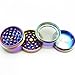 Kemilove New Bright Colours 4-layer Aluminum Herbal Herb Tobacco Grinder Smoke Grinders (Size:40MM)