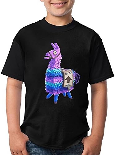 Youth Unisex Kids for-tnite Llama #1 Unicorn Victory Royale T-Shirts Tees