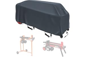 SELUGOVE Log Splitter Cover for 5-9 Ton Gas-Powered and Electric-Powered Horizontal Log Splitters. Waterproof Outdoor All-Weather - Thickened and Tear-Resistant, Dustproof, Rainproof and UV-Proof