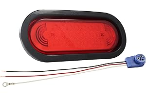 Grote 53122 SuperNova Red Oval Turn LED Lamp