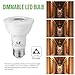 LE PAR20 E26 LED Light Bulbs, Medium Screw Base, 7W Dimmable, Spotlight, 50W Halogen Equivalent, 540lm, 2700K Warm White, 40 Degree Beam Angle, Pack of 8