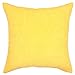 YOUR SMILE Soft Solid Throw Pillow Covers Cases for Couch Sofa Bed, Comfortable Supersoft Corduroy Corn Striped Both Sides, 18 X 18 Inches, Set of 2,Corduroy Yellow