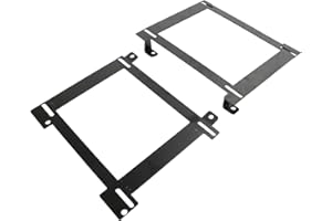 Areyourshop 2x Low Mount Racing Bucket Seat Bracket Adapter for Chevy Camaro 1982-2002, for Pontiac Firebird 1993-2002, Low Mount Racing/Bucket Seat Tensile Bracket