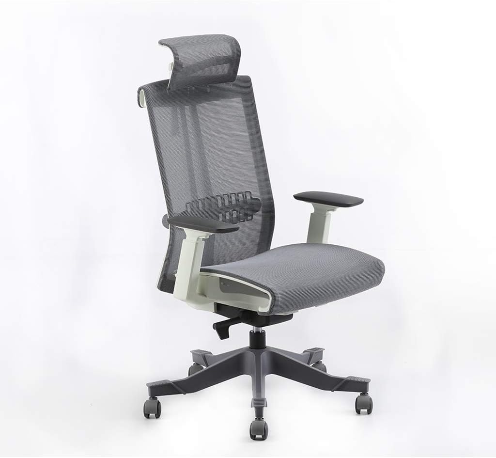 Motostuhl Ergonomic Chair Full Mesh Chair with Adjustable Armrests Weight Sensor Mechanism Executive Office Chair Dark Grey S6-2