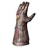 Hongzhi Craft The Avengers Infinity War Cosplay Thanos Mask Infinity Gauntlet Thanos Gloves Latex (one Infinity Guantlet)