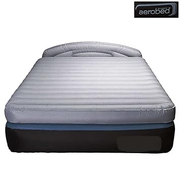 Amazon.com: AeroBed Opti comfort Queen Air Mattress with Headboard 