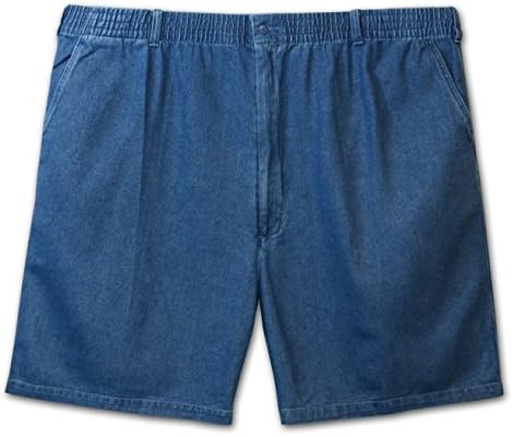 LD Sport Big Man Fully Elastic Five Pocket Denim Short